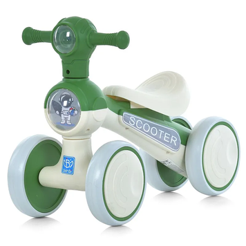 Велобег биговел детский толокарь Bambi Scooter M 5729-5 зелено-белый M 5729-5 фото