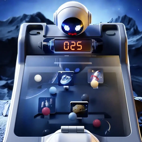 Настольная игра Space shoot, звук, подсветка, электронное табло, стреляет шариками, тематические мишени 662-12-1 фото