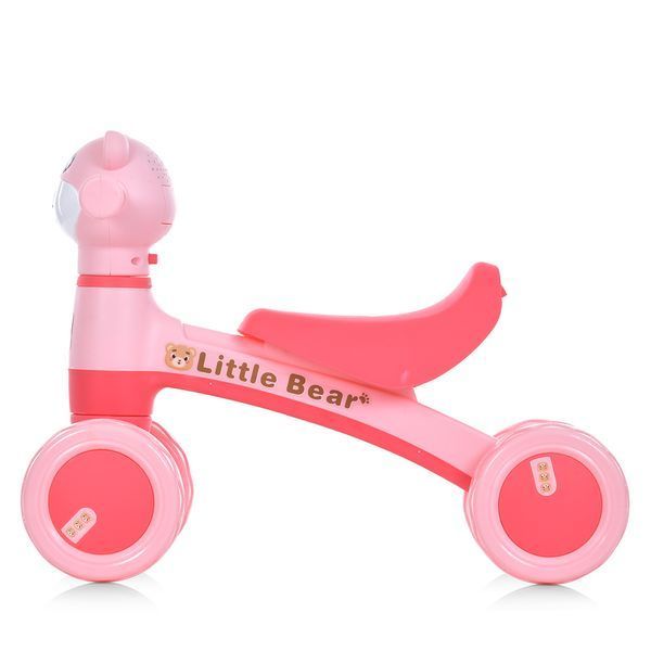 Дитячий біговел-велобіг 1.5-3 роки музика світло Bambi Рожевий M 5762 фото