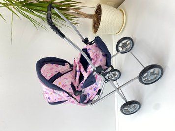 Коляска-трансформер Melogo для куклы, 62-35-66 см, ручка 58 см 9391/2 фото