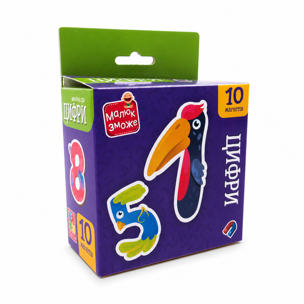 Набор магнитов Vladi Toys Цифры VT3106-37 фото