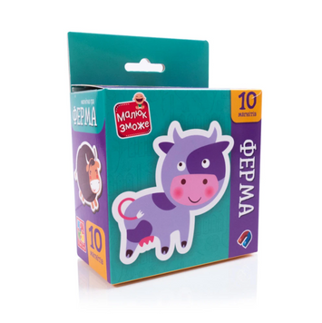 Набор магнитов Vladi Toys Ферма VT3106-36 фото