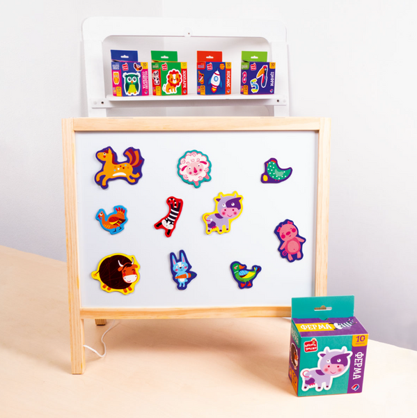 Набор магнитов Vladi Toys Ферма VT3106-36 фото