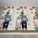 Детский коврик 180x120x0,8 см, для ползания двусторонний складной,є ясла 45508 фото 2